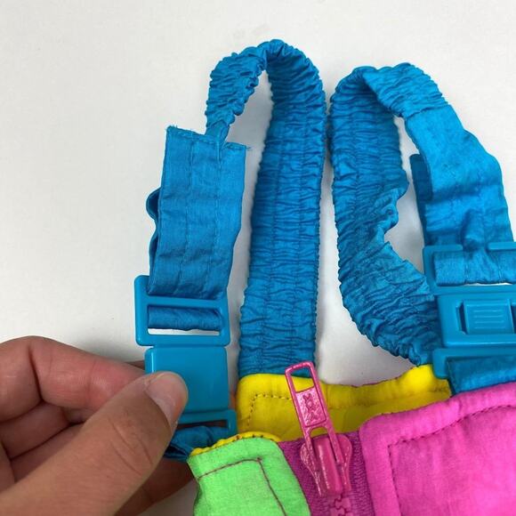 Weestuff Girls Neon Color Block Snow Bibs 12 Months - Picture 12 of 12